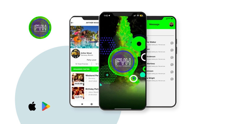 FYH Entertainment Events App – CodeHütte GmbH
